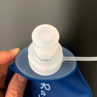 Soft Water Flask 700 ML 500 ML BPA Free Food Safety Running Water Bottle Collapsible Flask For Racing, Hiking, Camping, Cycling