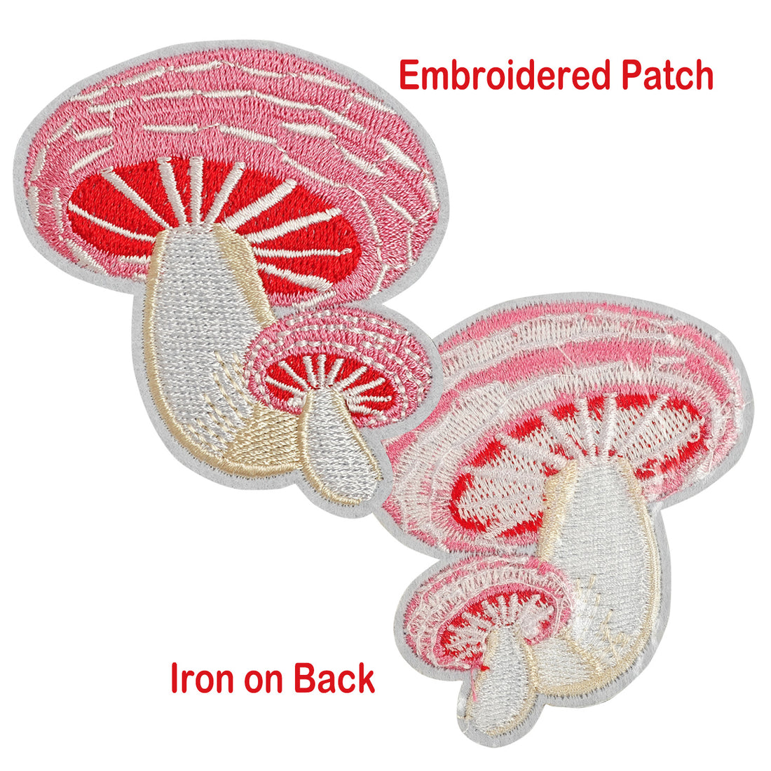 12Pcs Spring Elf Garden Iron on Embroidered Patches Mushroom House Embroidered Sew on Applique for Clothes, Iron-on Patches / Sew-on Appliques Patches for Clothing, Jackets, Backpacks, Caps, Jeans