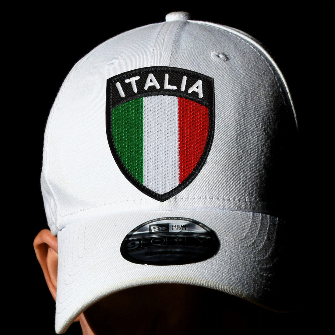 Italy Flag Shield Patch, Hook and Loop Embroidered Patch for Military Uniform, Tactical Bag, Jacket, Jeans, and Hats