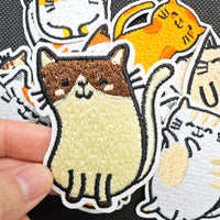 15Pcs Cat Iron on Embroidered Patches Kitten Embroidered Iron on Patch Sew on Applique for Clothes, Iron-on Patches / Sew-on Appliques Patches for Clothing, Jackets, Backpacks, Caps, Jeans