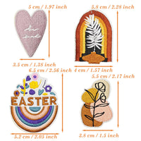 37Pcs You're so Golden Iron on Embroidered Patches Hippie Sew on Applique for Clothes, Iron-on Patches / Sew-on Appliques Patches for Clothing, Jackets, Backpacks, Caps, Jeans