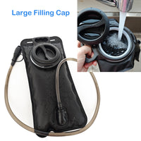 Water Bladder Hydration Backpack 2L Large Capacity EVA Water Bags Reservoir For Running Cycling Hydration Water Storage Bag