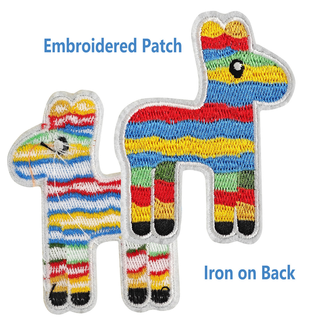 8Pcs Mexico Patches Embroidered Iron on Taco Cactus Avocado Patch for Clothes, Iron-on Patches / Sew-on Appliques Patches for Clothing, Jackets, Backpacks, Caps, Jeans