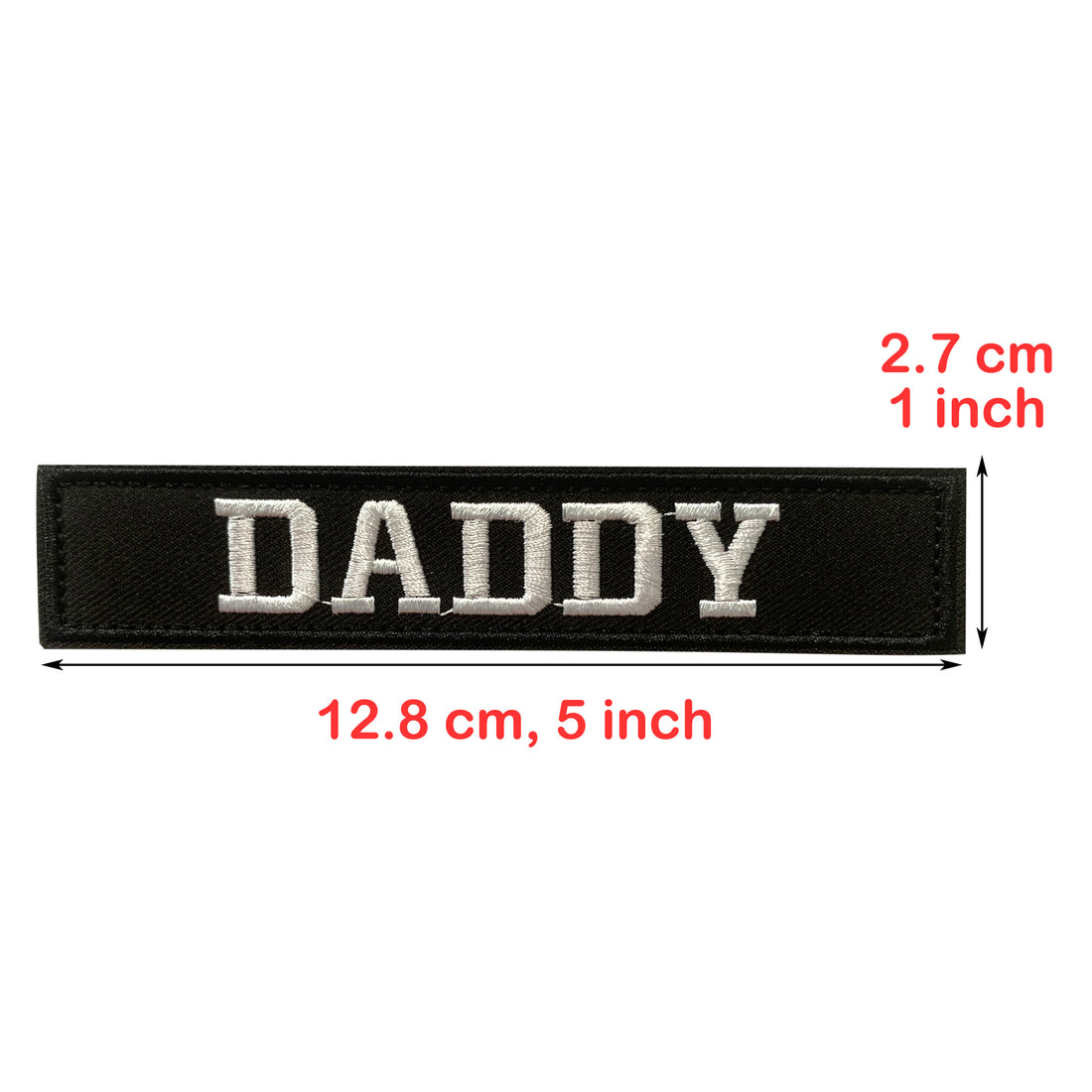 Daddy Badge Morale Fastener Hook & Loop Patch