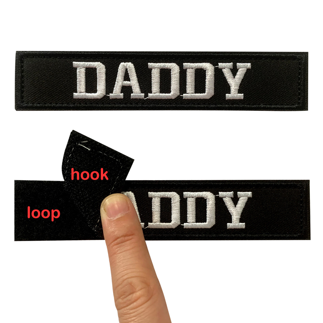 Daddy Badge Morale Fastener Hook & Loop Patch