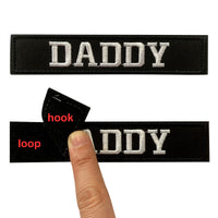 Daddy Badge Morale Fastener Hook & Loop Patch