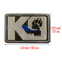 K9 Pet Patch Hook and Loop Patch Canine Dog Badge