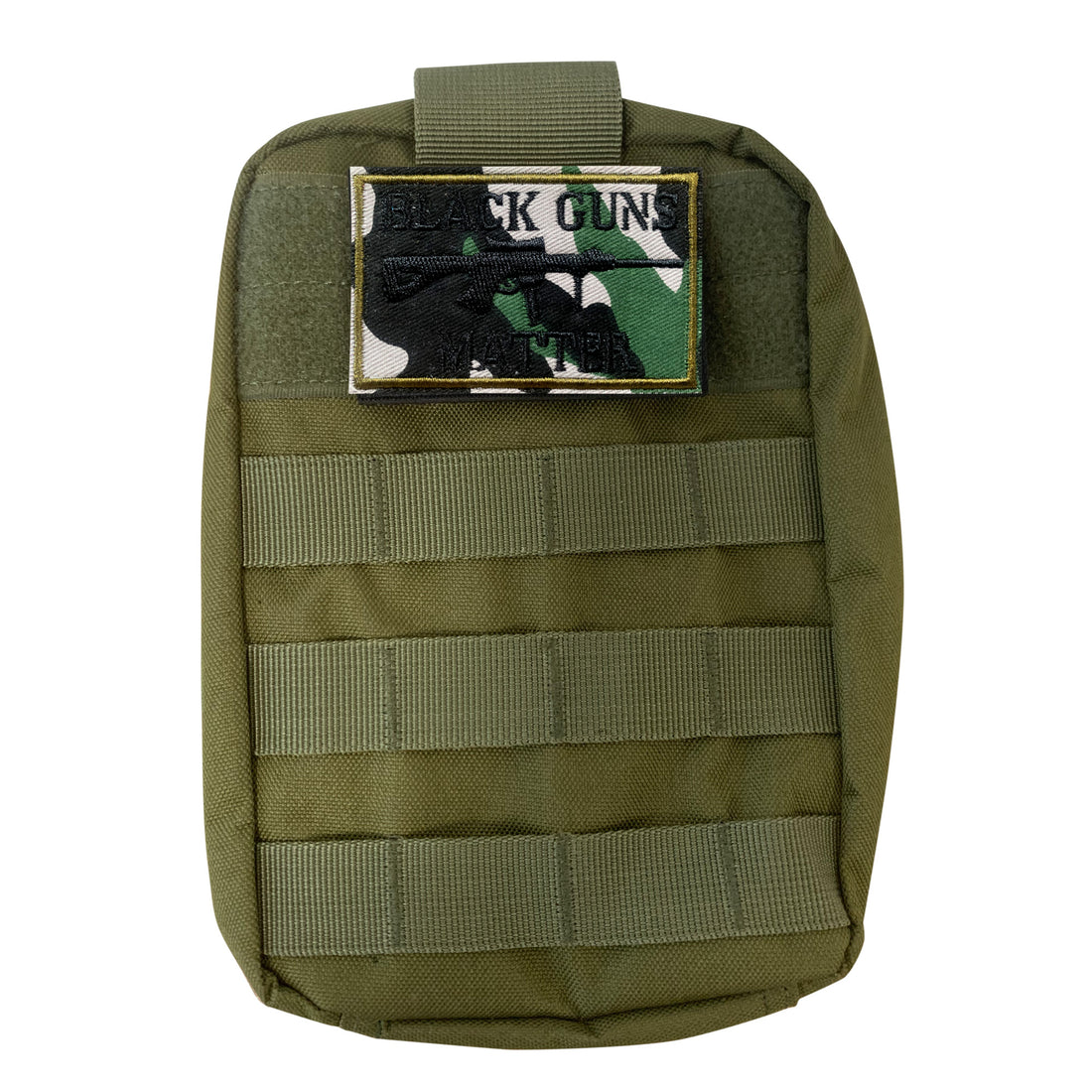 Black Matters Morale Fastener Hook & Loop Patch - Camouflage Badge