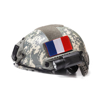 France Flag Tactical Patch, Hook and Loop Patch Embroidered Badge for Military Uniform, Tactical Bag, Jacket, Jeans, and Hats