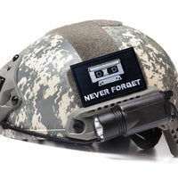 Never Forget Hook Patch Tactical Embroidery Patches