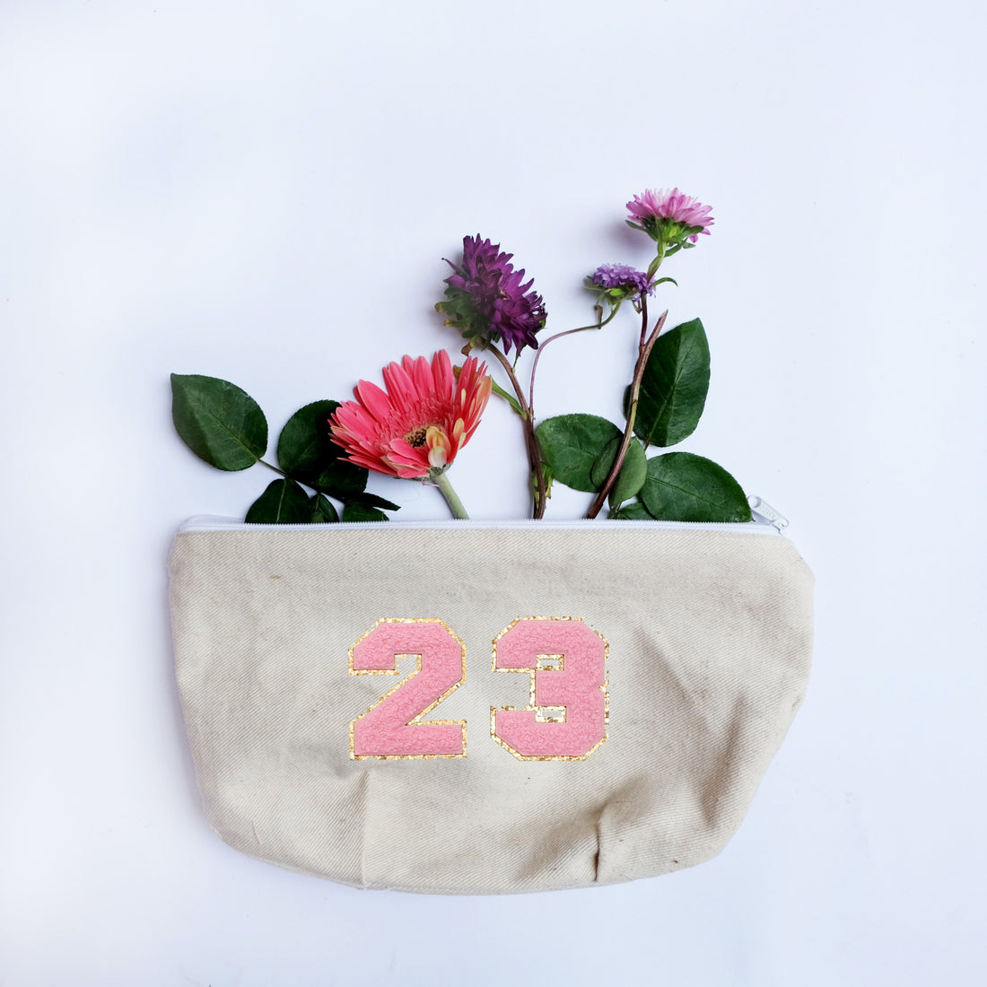 20PCS Pink Iron-on Chenille Number Patches for Clothing, Jackets, Backpacks - Numbers 0 to 9 Applique Iron on Repair Patches