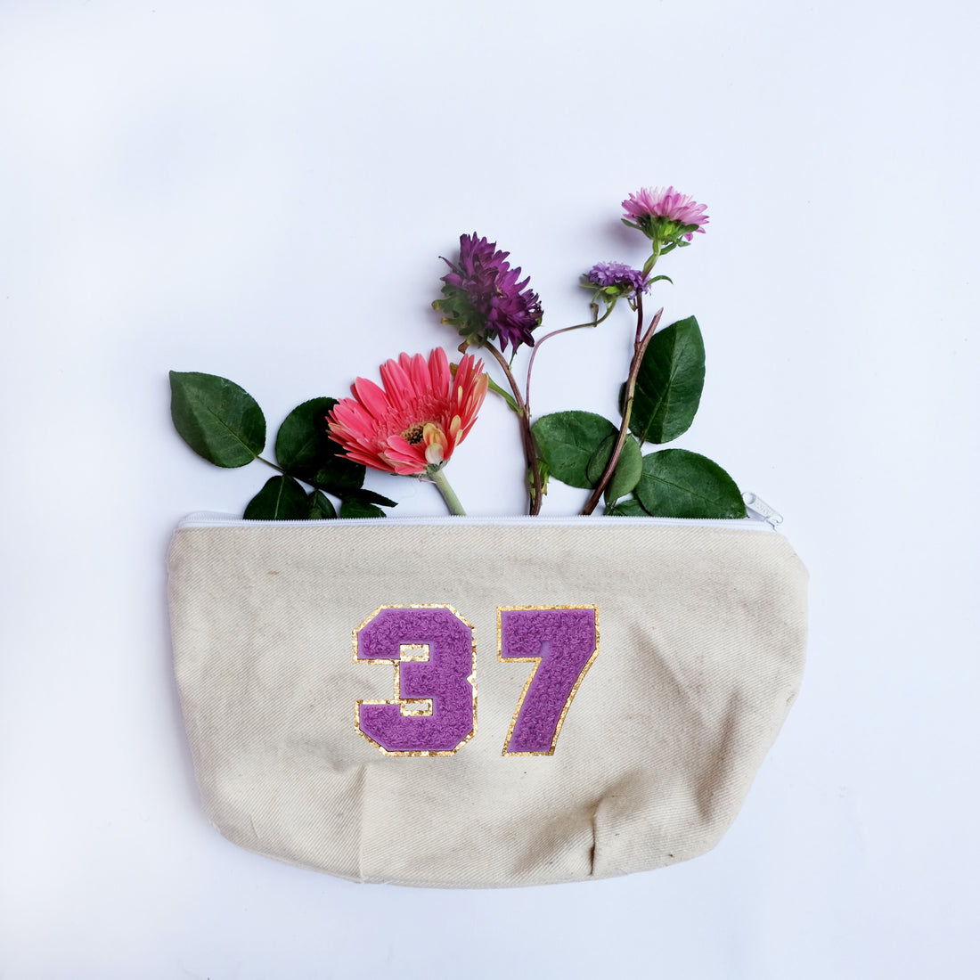 20PCS Purple Iron-on Chenille Number Patches for Clothing, Jackets, Backpacks - Numbers 0 to 9 Applique Iron on Repair Patches