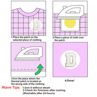 26PCS White Iron-on Chenille Letter Patches for Clothing, Jackets, Backpacks - Alphabet Applique Iron on Repair Patches