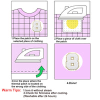 20PCS White Iron-on Chenille Number Patches for Clothing, Jackets, Backpacks - Numbers 0 to 9 Applique Iron on Repair Patches