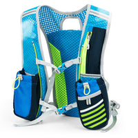 Running durable hydration vest for running events marathon biking cycling with soft water flasks included, water bladder included