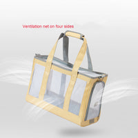 Transparent Cat Carrier, Dog Carrier, Pet Carrier, Portable Hand Bag Carrier for Small to Medium Cat and Small Dog