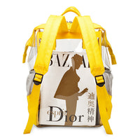 School Bag, Diaper Bag, Travel Bag, PVC Bag See Through Bag Clear Bag Stadium Approved, Transparent See Through Clear Backpack, School Bag for Work, Sports Games