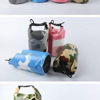 Camouflage 5L, 10L, 15L, 20L, 30L Waterproof Dry Bag, PVC Floating Storage Bag Dry Sack