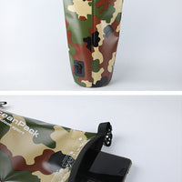Camouflage 5L, 10L, 15L, 20L, 30L Waterproof Dry Bag, PVC Floating Storage Bag Dry Sack