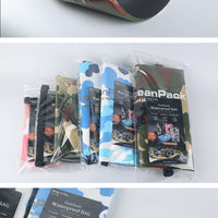 Camouflage 5L, 10L, 15L, 20L, 30L Waterproof Dry Bag, PVC Floating Storage Bag Dry Sack