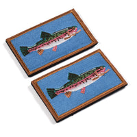 2Pcs Fishing Patches, Wildlife Tactical Patch - Trout