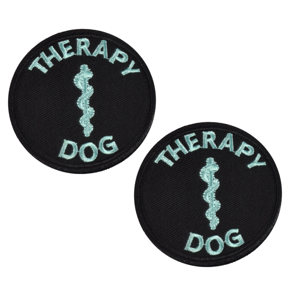 Therapy Service Dog Patch Hook, Service Dog Vest Badges