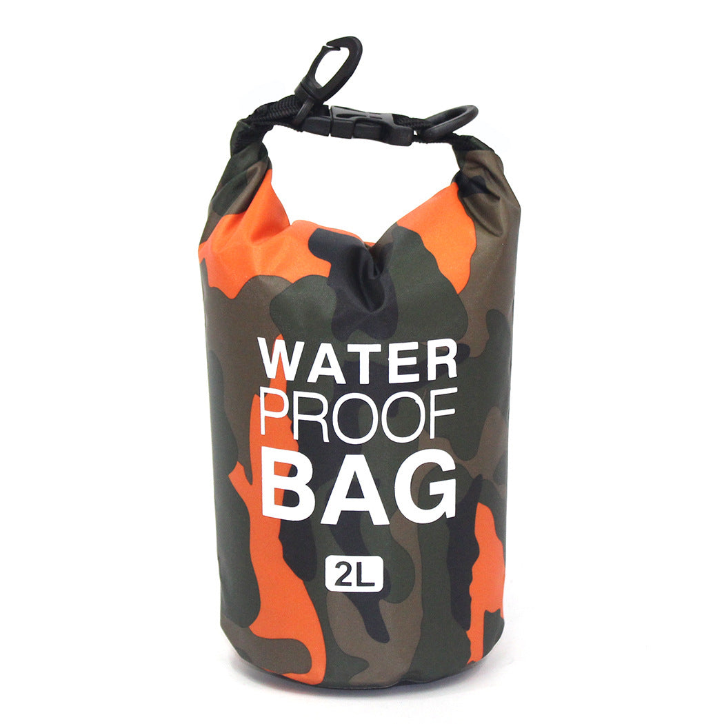Camouflage 2L, 5L,10L, 15L, 20L, 30L Waterproof Dry Bag, Floating Storage Bag Dry Sack