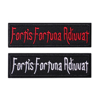 2 Pieces Fortis Fortuna Tactical Patch