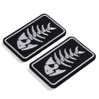 Jolly Pirate Fish Embroidered Patch