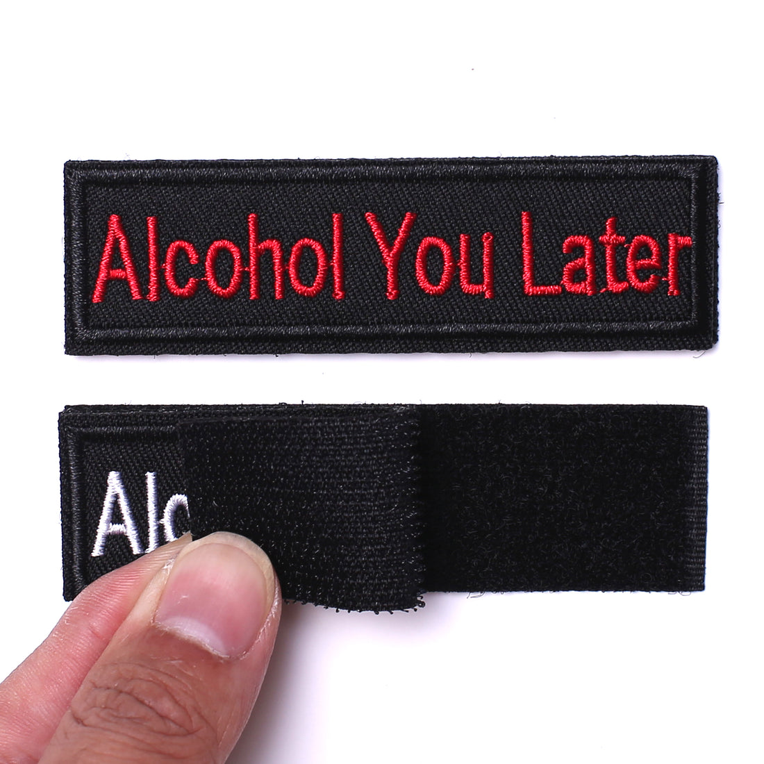 2 Pieces Alcohol you later Tactical Patch
