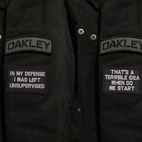 2 Pieces in My Defense I was Left Unsupervised &That's a Terrible Idea When Do We Start Tactical Military Morale Patch for Tactical Gear