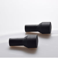 Hydration Mouthpieces replacements, Pack of 2, Black
