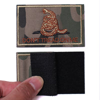 2 Pieces Don't Tread on Me Tactical Patch Military Morale Patch Ruins of the Green