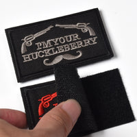 I'm Your Huckleberry Funny Tactical Military Morale Patch Hook & Loop Tactical Patch
