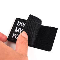 DON'T MISTAKE MY KINDNESS FOR WEAKNESS Patch, Tactical Morale Patch with Hook & Loop Decorative Embroidered, Black