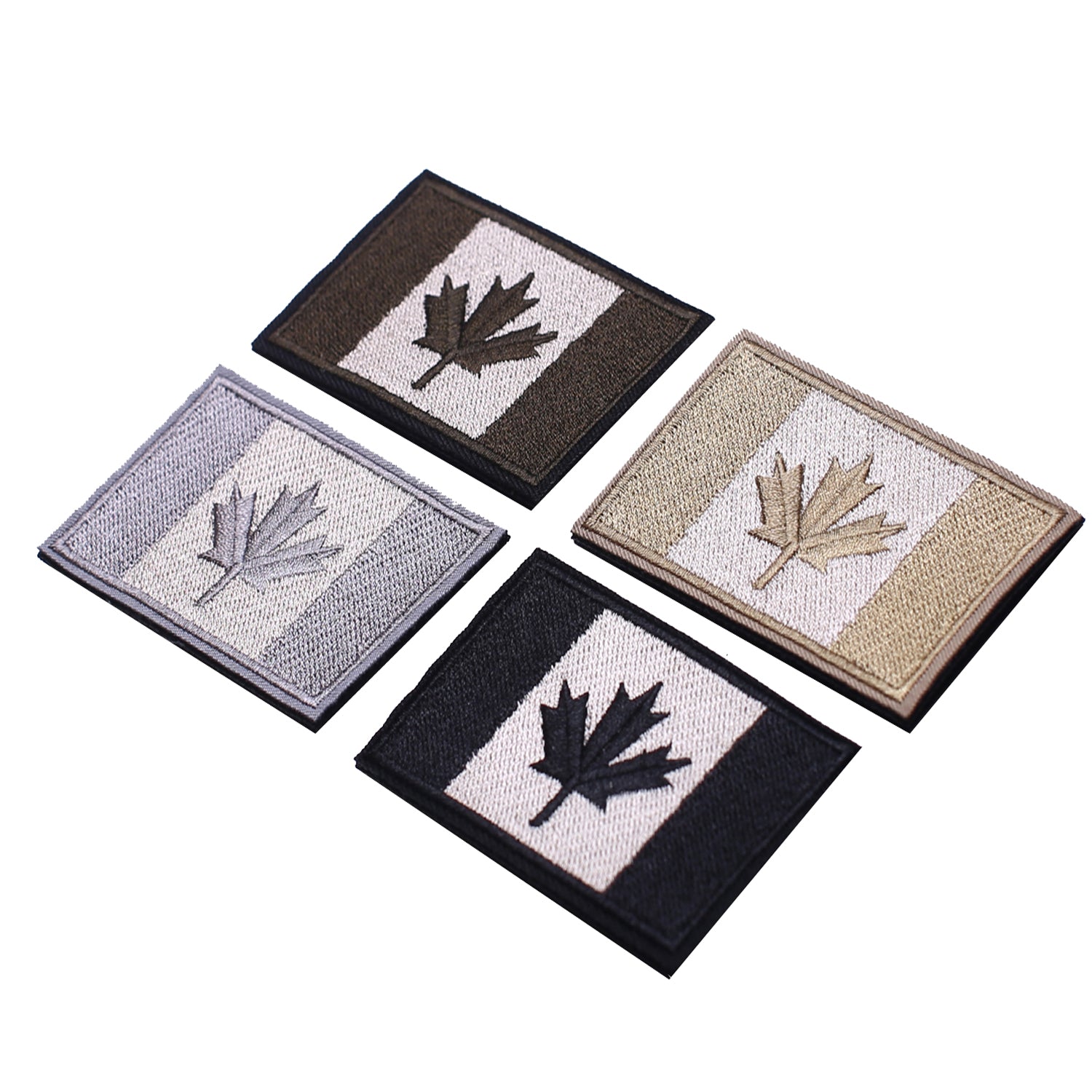 4 Pieces Canada Flag Patches, Tactical Tags Morale National Emblem Pat –  DING YI