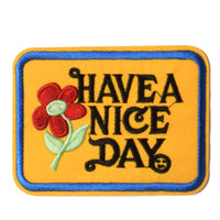 J.CARP Have a Nice Day Patches, Size 2.8 by 3.5 inch, 5PCS