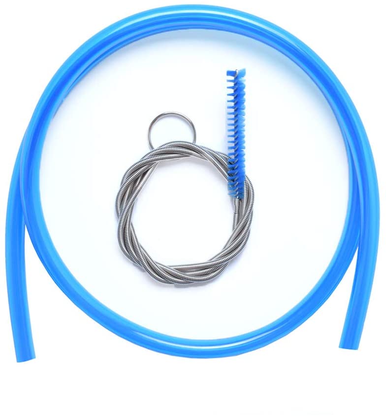 Hydration Accessories Kit (8 in 1), Including 1 High Flow Replacement Tube, 1 Tube Cleaner Brush, 1 bite Valve, and 5 mouthpieces