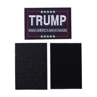 Trump Tactical Morale Patch Make American Great Again, Hook and Loop Patch 2 PCS