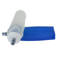 Round bottome 500ML 600ML Recycable, food-graded, safety collapsible soft flask hydration bottle FDA approved leakproof