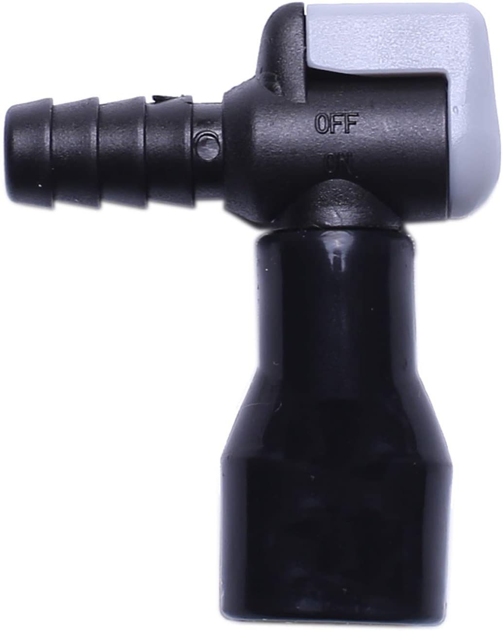 ON-Off Switch Bite Valve, Black, 90 degree