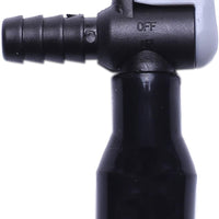 ON-Off Switch Bite Valve, Black, 90 degree