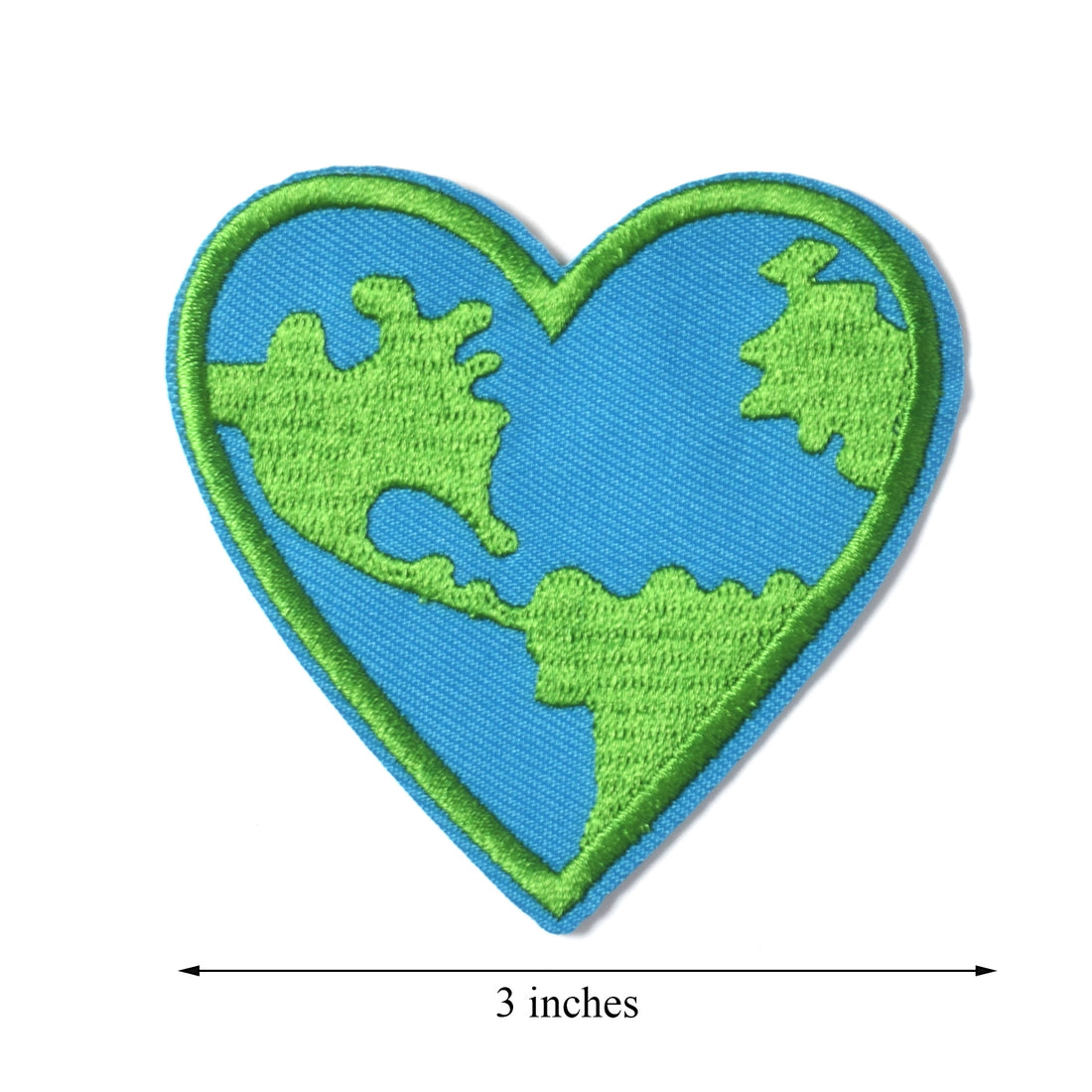 3 Pcs Iron-on Applique Embroidered Patch (HAVE A NICE DAY, Astronaut - A journey to space and Love Earth)