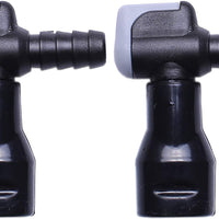 2PCS Black ON-Off Switch Bite Valves