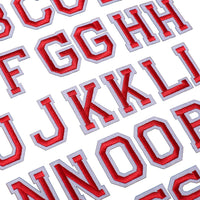Alphabet A to Z Patches, Iron on Sew on Letters for Clothing, Hats, Shoes, Backpacks, Handbags, Jeans, Jackets etc.