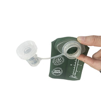 250ml TPU hydration flask collapsible water bottle BPA-free
