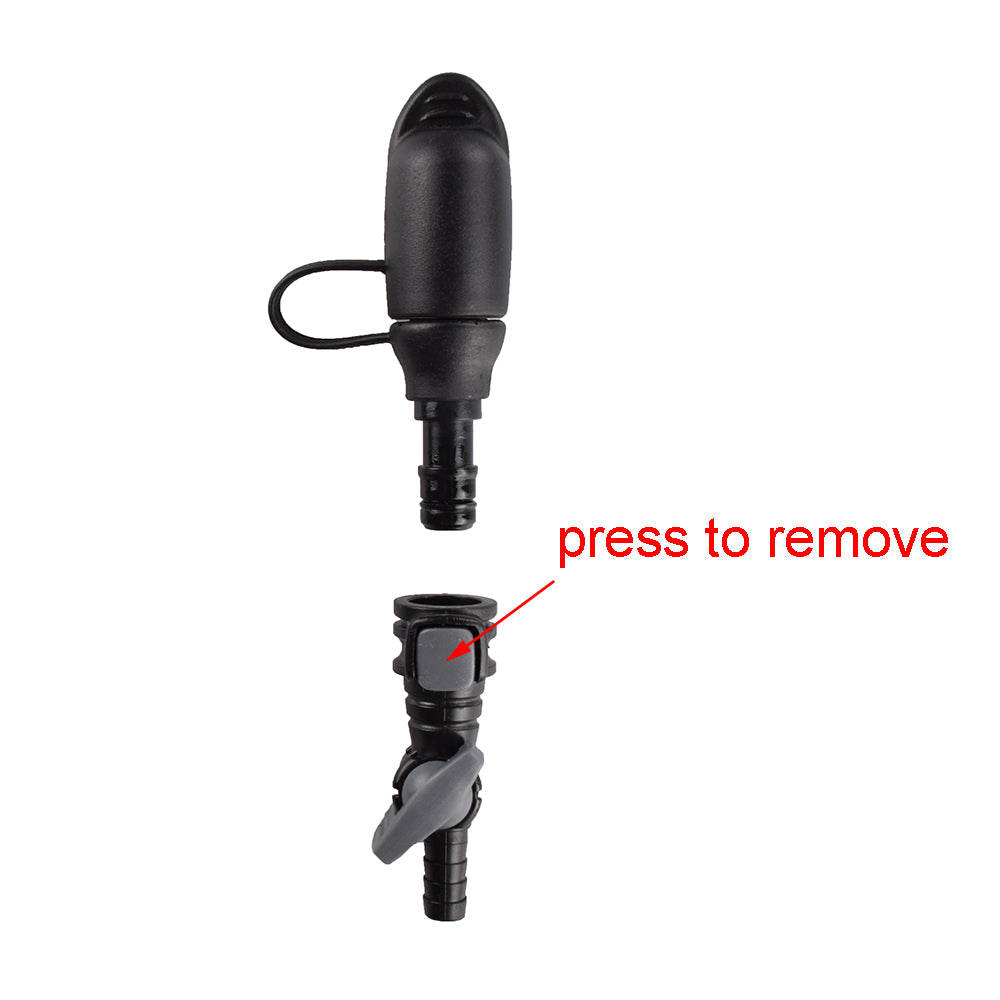 Bite Valve kit, Including Quick Disconnect On-Off Function