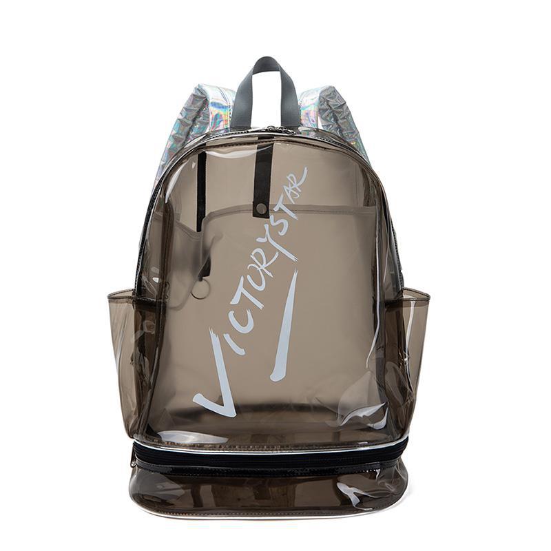 Bookbag, School Bag, Diaper Bag, Travel Bag, PVC Bag See Through Bag Clear Bag Stadium Approved, Transparent See Through Clear Backpack, School Bag for Work, Sports Games