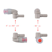 Rotation ON-Off Switch Bite Valve Tube Nozzle Replacement Water Bladder