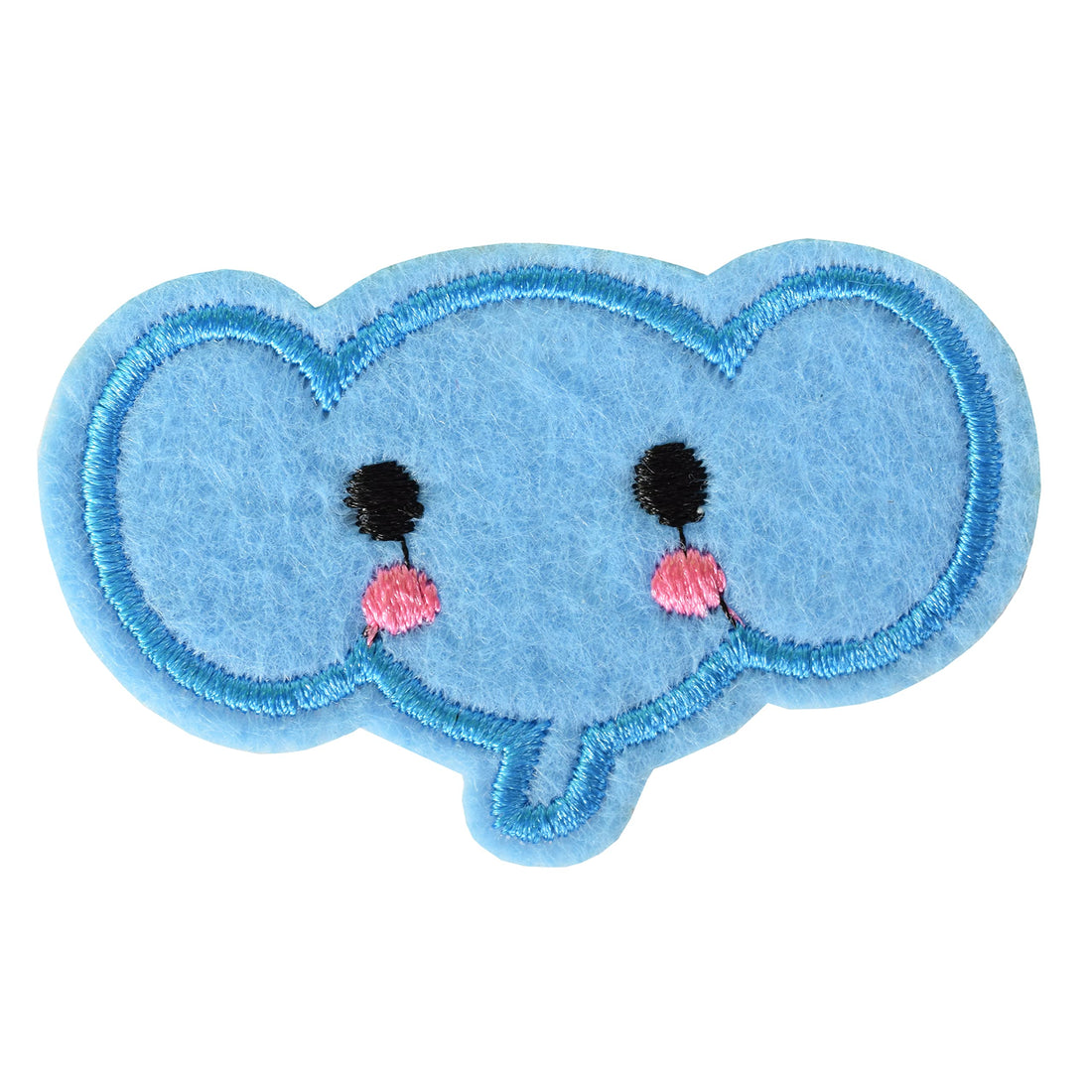 5Pcs Elephant Embroidered Iron on Patch for Clothes, Iron-on Patches / Sew-on Appliques Patches for Clothing, Jackets, Backpacks, Caps, Jeans